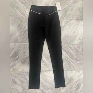 NWT Zara Women’s Black Body Shaping Basic Leggings Size Small